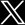 an image of Twitter X logo.